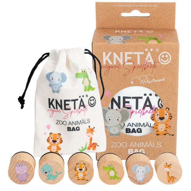 Knetä Houten Stempelset – Thema Zoodieren