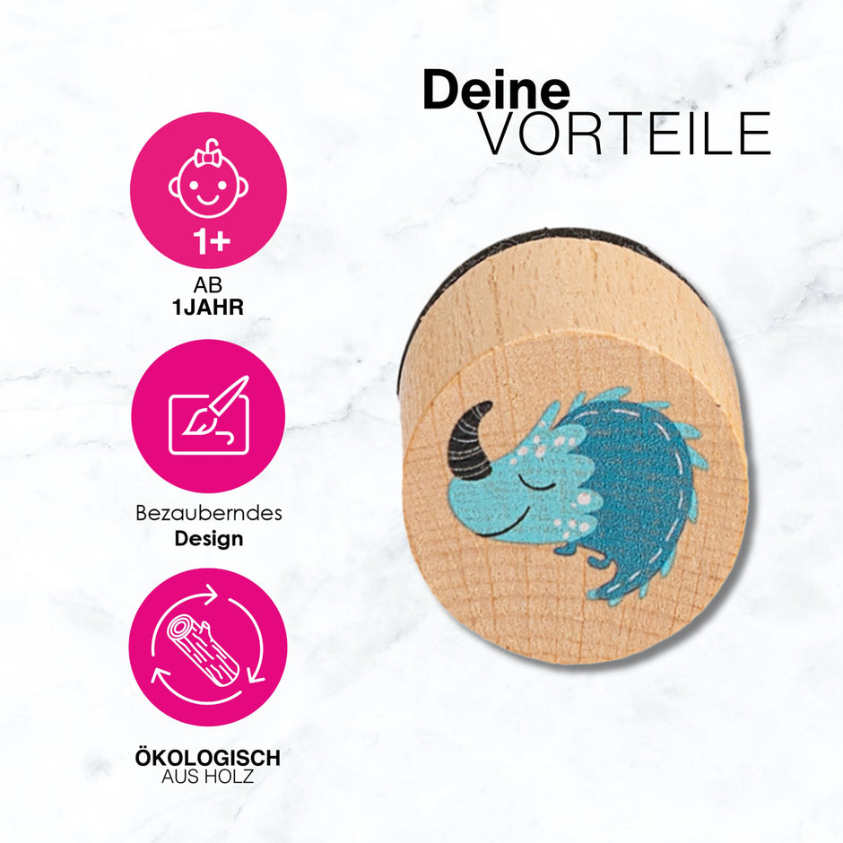 Knetä Houten Stempelset – Thema Dino's