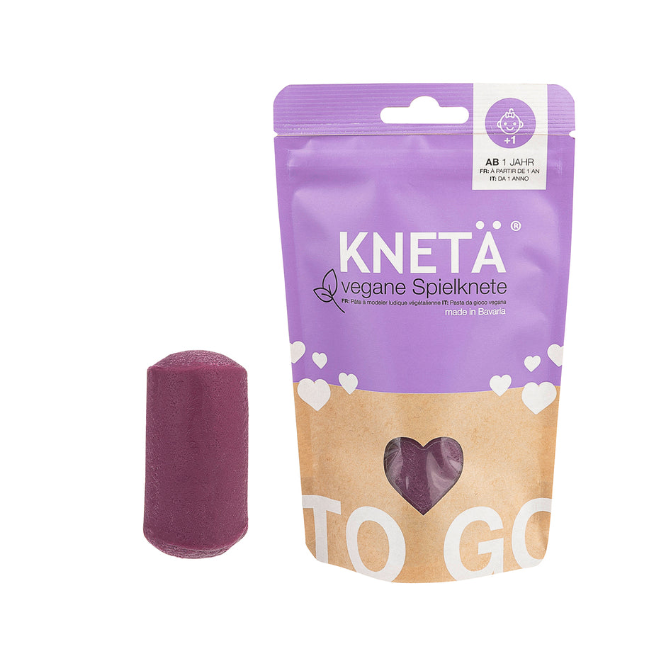 Knetä Vegan Speelklei 100 g – Losse Kleuren - Lila
