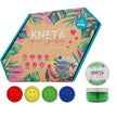 Knetä Vegan Speelklei Set – 4 × 125 g (Potjes)