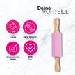 Knetä Silicone Roller – Lila