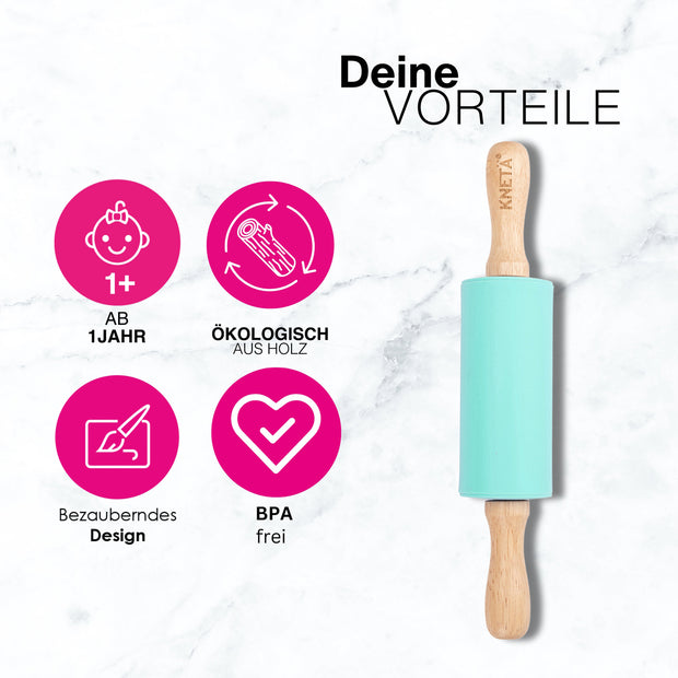 Knetä Silicone Roller – Munt