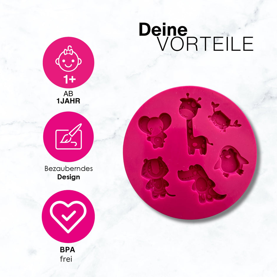 Knetä Silicone Vorm – Zoodieren
