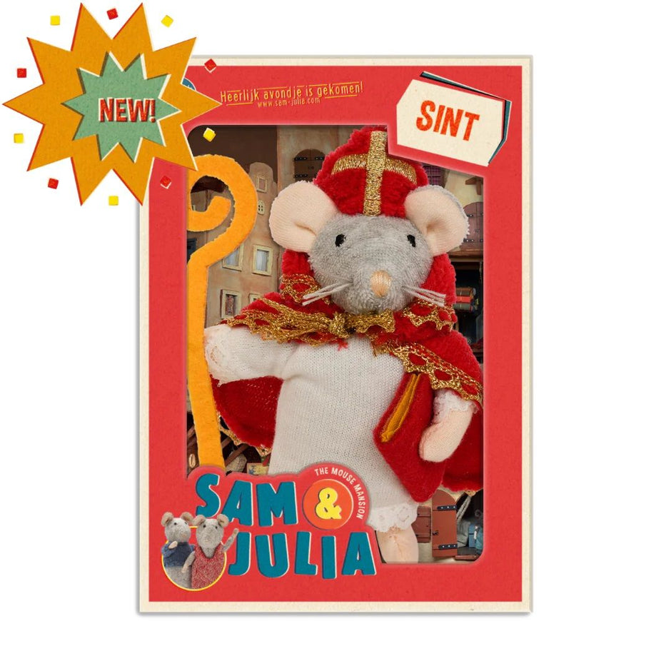 Sam & Julia - Knuffelmuis Sinterklaas