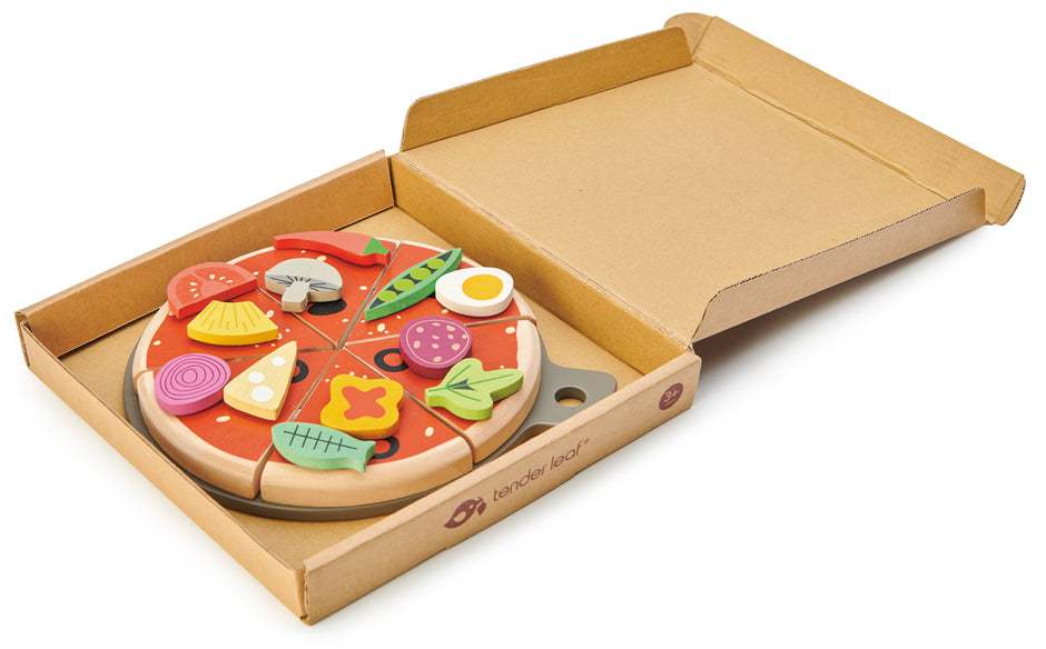 Tender Leaf Playing – Pizza Party