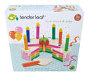 Tender Leaf Playing – Verjaardagscake Regenboog