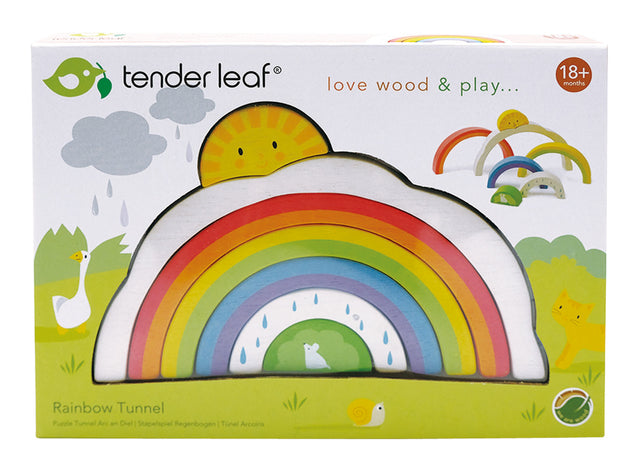 Tender Leaf Preschool – Puzzel Regenboogtunnel