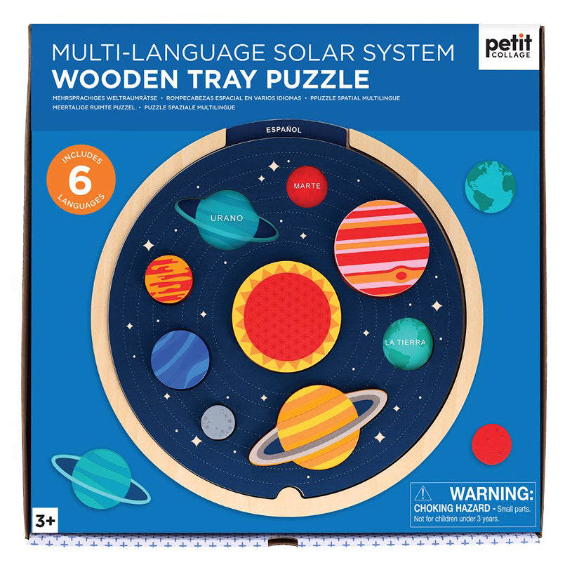 Petit Collage – Puzzel Zonnestelsel