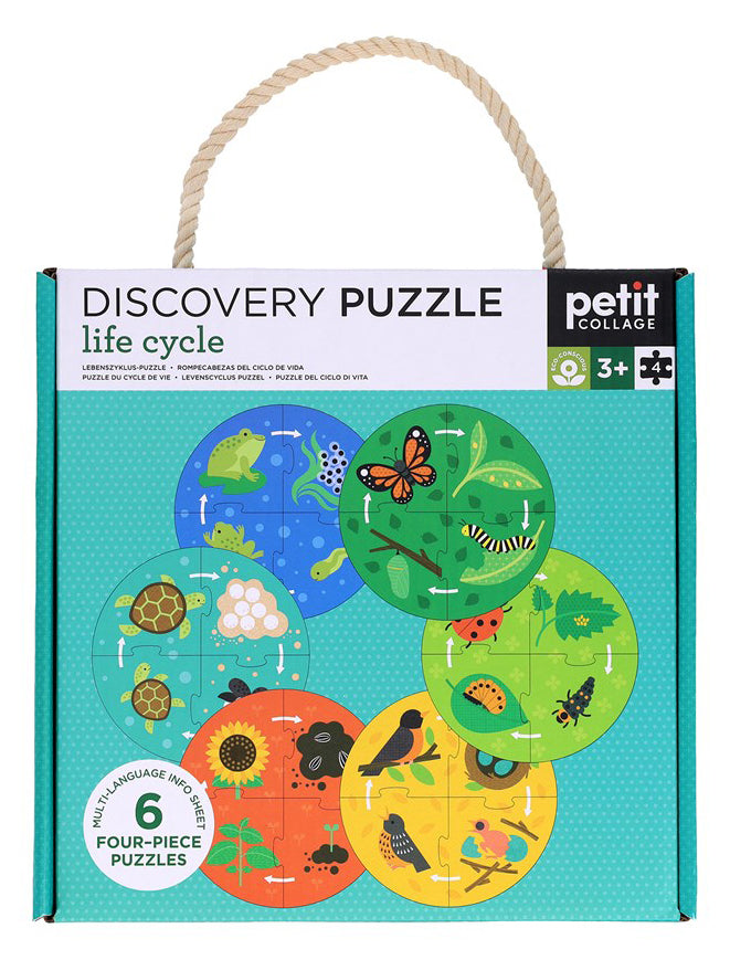 Petit Collage – Ontdekpuzzel Levenscyclus