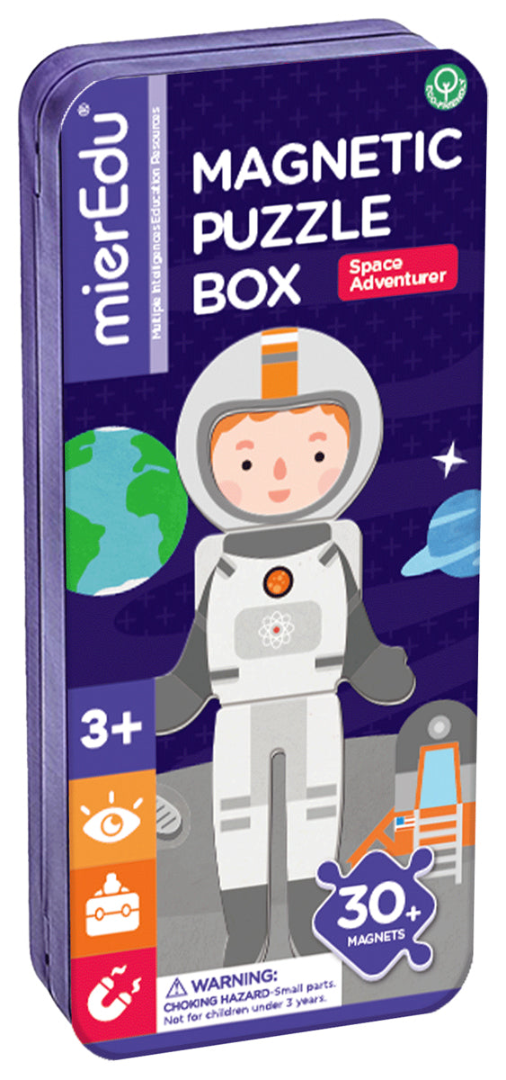 MierEdu Magnetische Puzzeldoos – Ruimtevaarders