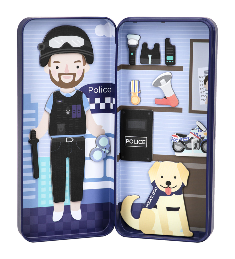 MierEdu Magnetic Puzzle Box – Police Officer