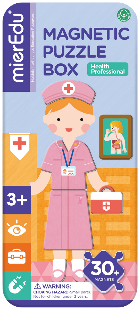 MierEdu Magnetische Puzzeldoos – Dokter