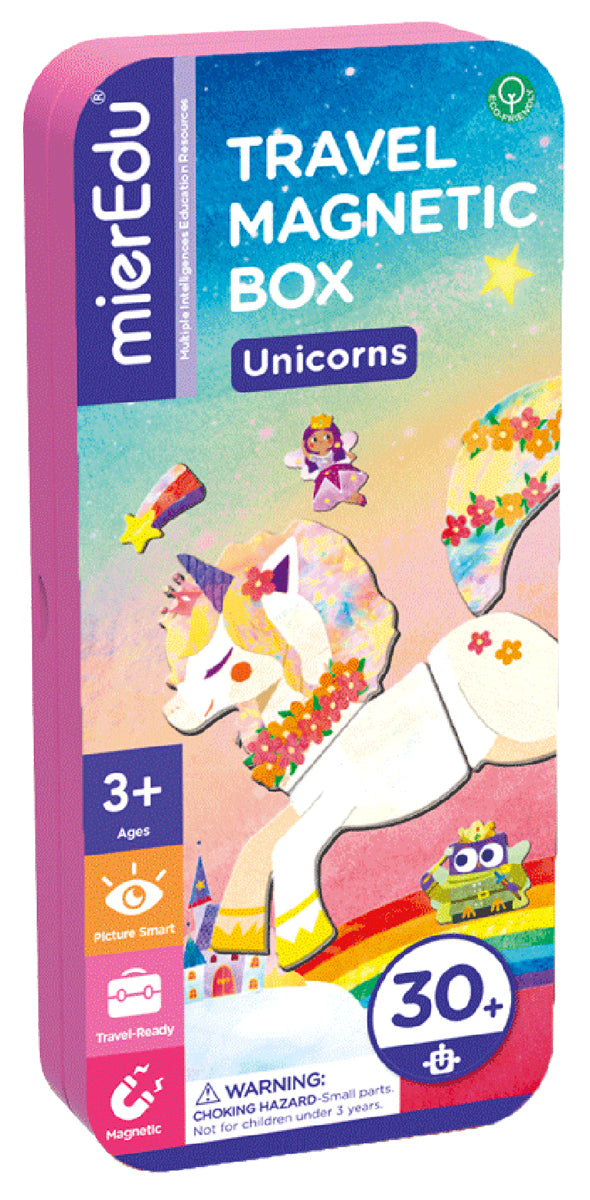 MierEdu Magnetische Puzzeldoos – Eenhoorns