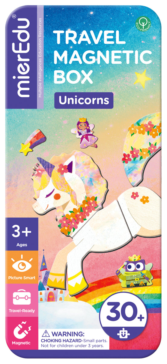 MierEdu Magnetische Puzzeldoos – Eenhoorns