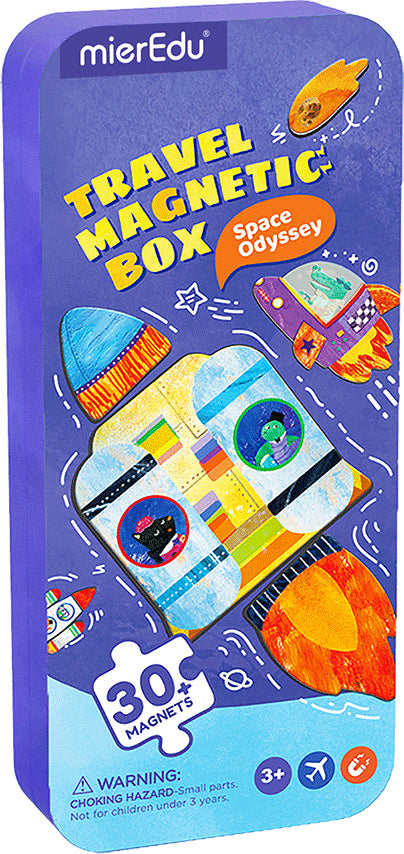 MierEdu Magnetische Puzzeldoos – Space Odyssey