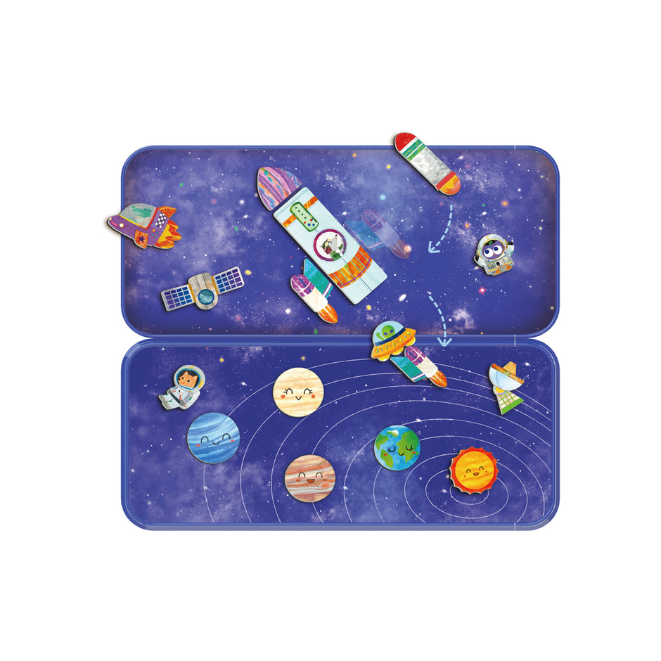 MierEdu Magnetische Puzzeldoos – Space Odyssey