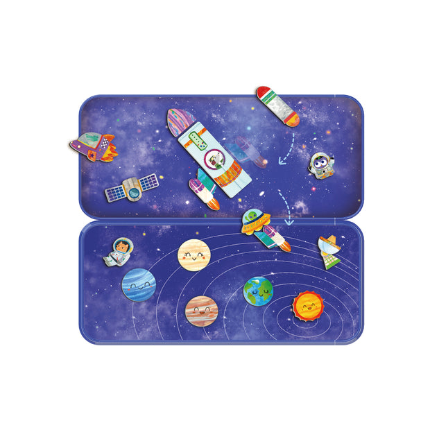 MierEdu Magnetische Puzzeldoos – Space Odyssey