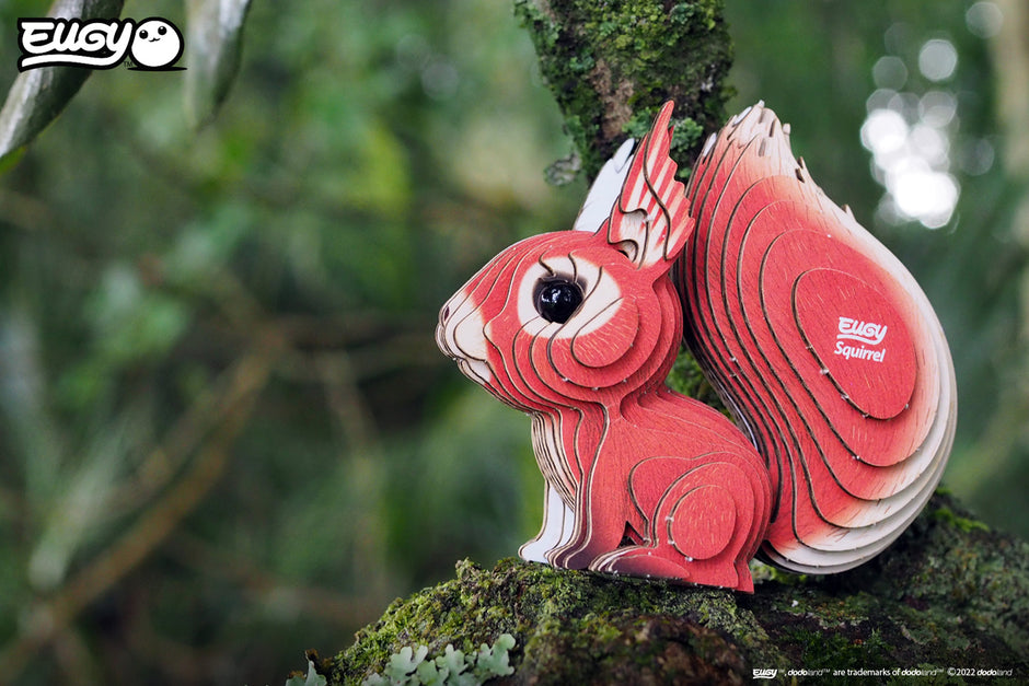 EUGY 3D Model – Bosdier: eekhoorn