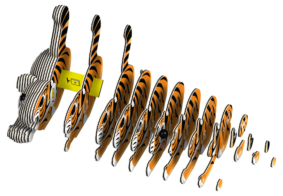 EUGY 3D Puzzel – Tijger