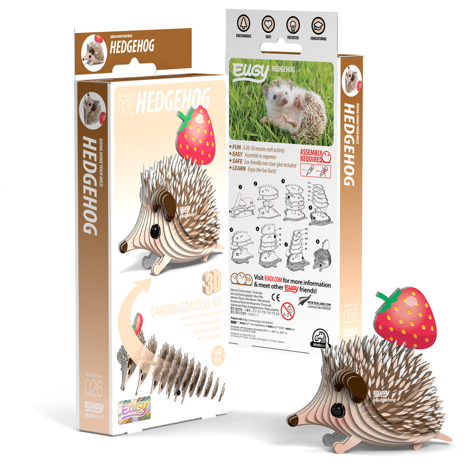 EUGY 3D Puzzel – Egel