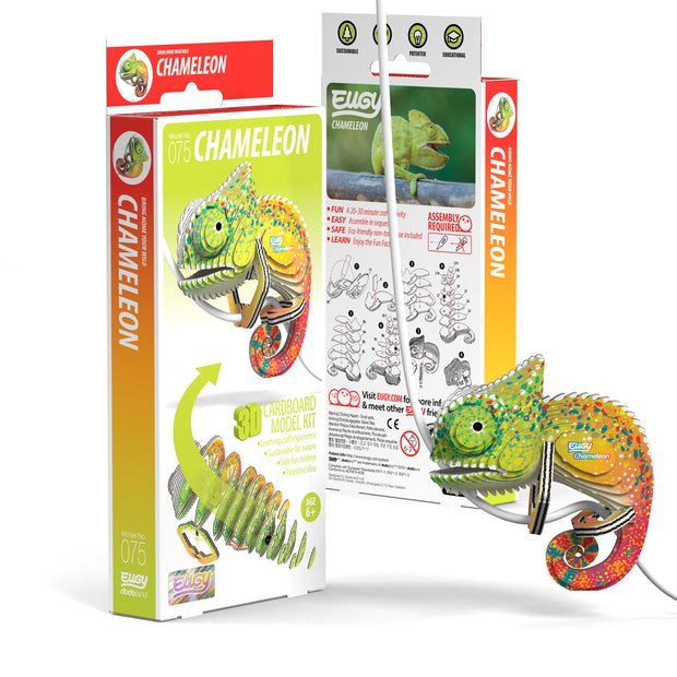 EUGY 3D Puzzel – Kameleon