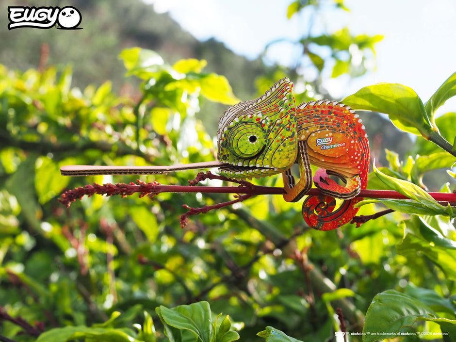 EUGY 3D Puzzel – Kameleon