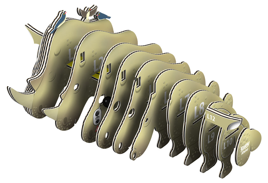 EUGY 3D Puzzel – Neushoorn