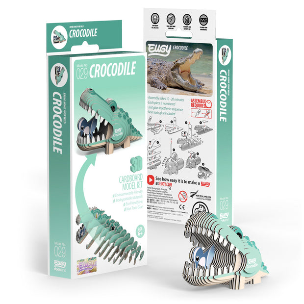 EUGY 3D Puzzel – Krokodil