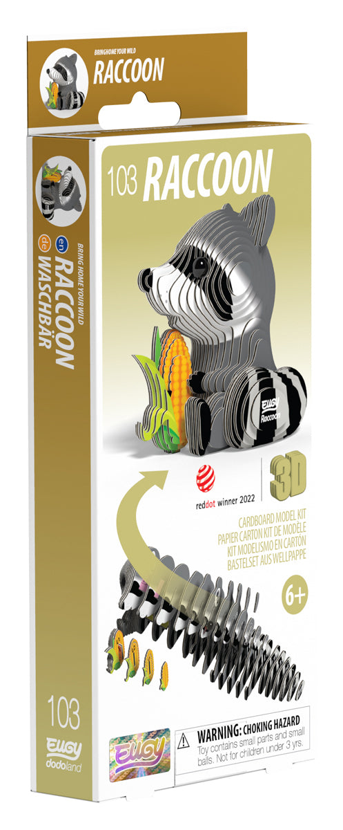 EUGY 3D Model – Wild animal: Raccoon
