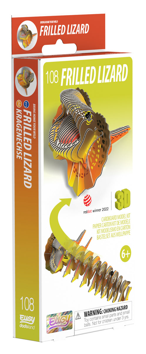 EUGY 3D Model – Wild dier: hagedis