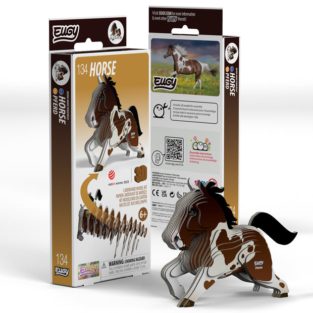 EUGY 3D Model – Boerderijdier: paard