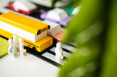 Candycar School Bus – Duurzame Houten Speelgoed Bus