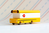 Candycar School Bus – Duurzame Houten Speelgoed Bus