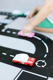Candycar Racer Red #5 – Duurzame Houten Raceauto