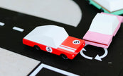 Candycar Racer Red #5 – Duurzame Houten Raceauto