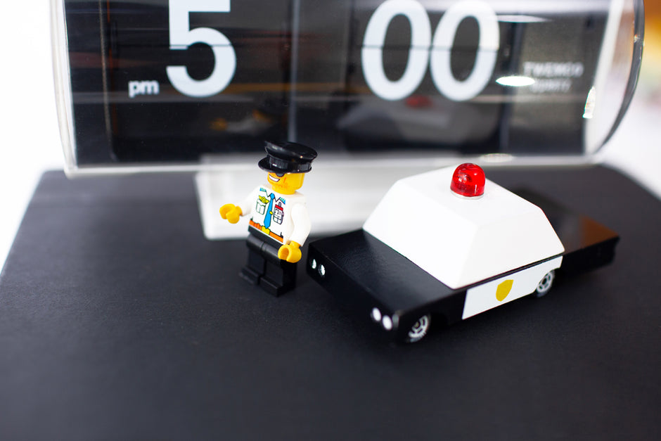 Candycar Police Car – Duurzame Houten Politieauto