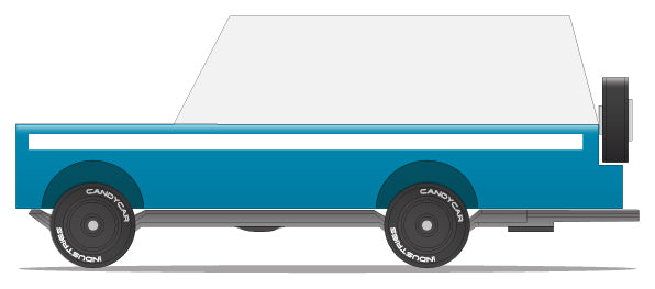 Candycar Mississippi Mule Blue – Duurzame Houten Pick-up