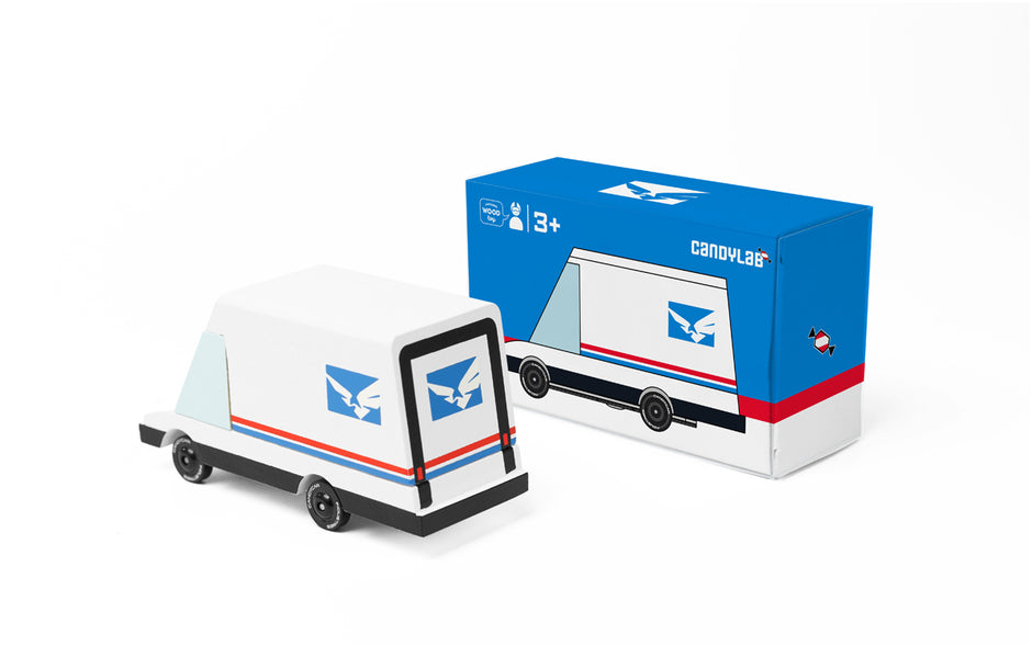 Candycar Mail Van 2.0 – Duurzame Houten Postbus