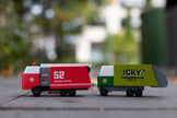 Candycar Garbage Truck – Duurzame Houten Vuilniswagen