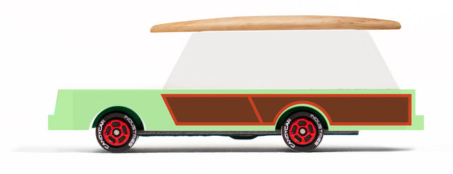 Candycar Surf Wagon – Duurzame Houten Strandauto
