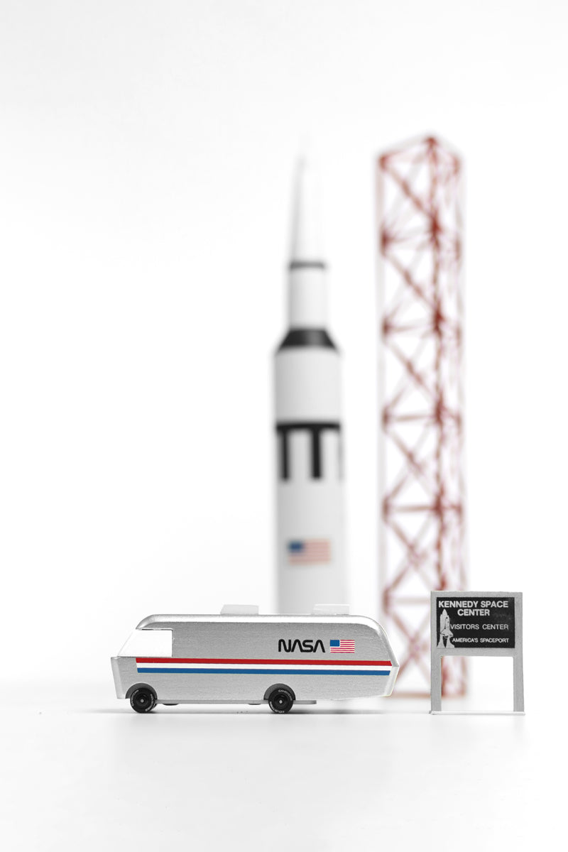 Candycar NASA Astrovan – Duurzame Houten Ruimtewagen