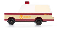 Candycar Sheriff Truck – Duurzame Houten Politiewagen