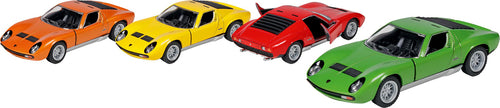 Metalen auto – Lamborghini Miura P400 SV 1971 1:34