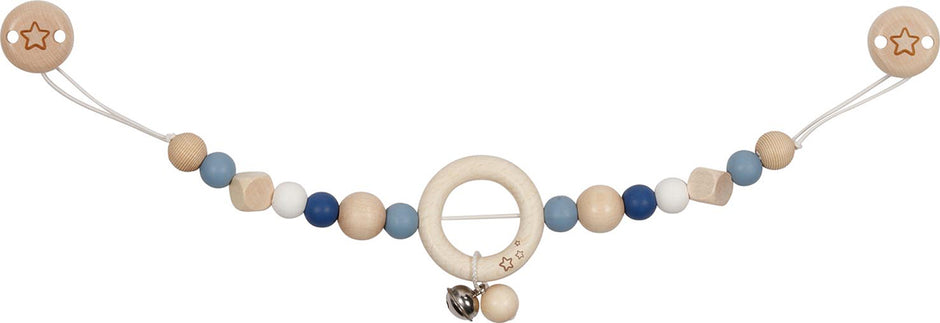 Goki Baby Kinderwagenspanner – Hart Blauw